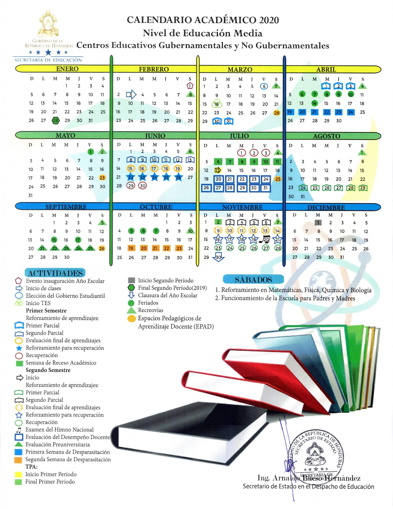 Calendario Escolar 2024 Honduras Latest Perfect Awasome Review Of New